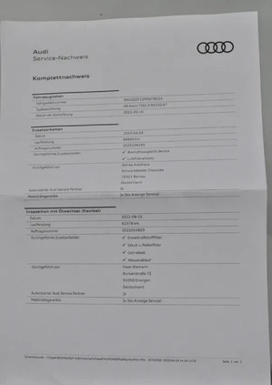 Audi A6 cena 139999 przebieg: 93000, rok produkcji 2021 z Wąbrzeźno małe 667